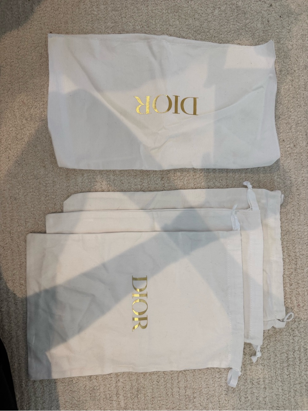 DIOR DUST BAGS - Picture 1 of 2